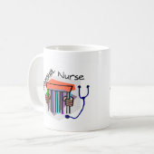Mug Infirmière correctionnelle (de prison de prison) (Devant gauche)