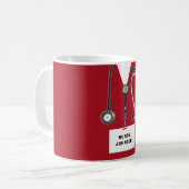 Mug Infirmière créative (Devant gauche)