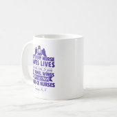 Mug Infirmière d'accueil personnalisée (Devant gauche)