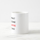 Mug infirmière de bord, génial (Centre)