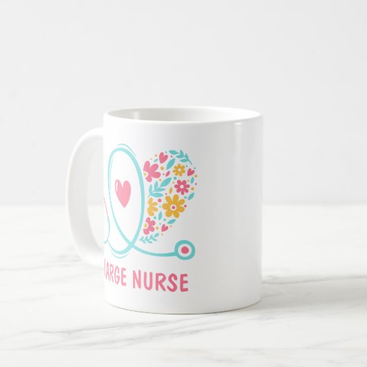 Mug Infirmière de charge cadeau (Devant gauche)