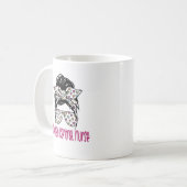 Mug Infirmière de contrôle de l'infection Cadeau (Devant gauche)