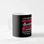 Mug Infirmière de dialyse Awesome Technicien de dialys (Devant gauche)