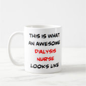 Mug infirmière de dialyse, génial (Gauche)