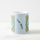 Mug Infirmière de la devise arc-en-ciel (Centre)