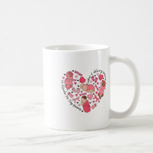 Mug Infirmière De La Livraison Du Travail Valentine Su