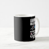 Mug Infirmière de la main-d'oeuvre et de la prestation (Devant droit)