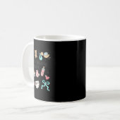 Mug Infirmière de la main-d'oeuvre et de la prestation (Devant gauche)