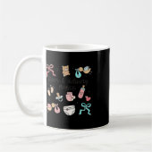 Mug Infirmière de la main-d'oeuvre et de la prestation (Gauche)