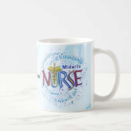 Mug Infirmière de la Midwoman Motto (Droite)