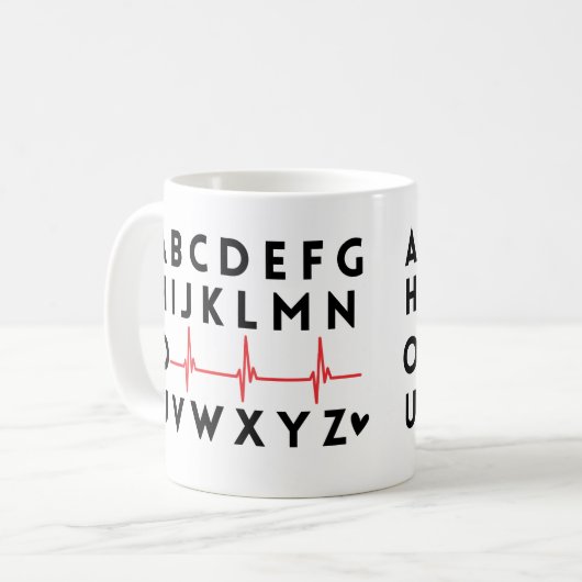 Mug Infirmière de la TCPS (Devant gauche)