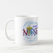 Mug Infirmière de l'armée de devise  (Gauche)