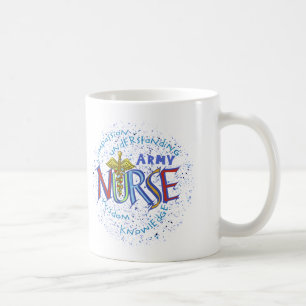 Mug Infirmière de l'armée Motto