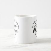 Mug Infirmière de l'école Coeur Mot Cloud (Centre)