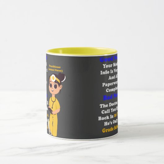 Mug Infirmière de l'enfant (Centre)