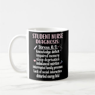 Mug Infirmière de l'étudiant Diagnostic de soins infir