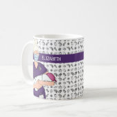 Mug Infirmière de naissance personnalisée OB/GYN (Devant gauche)
