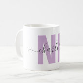 Mug Infirmière de NP personnalisée Praticien Diplôme C (Devant gauche)