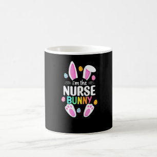 Mug Infirmière de Pâques Lapin Oreilles Infirmière Œuf