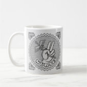Mug Infirmière de Peace caduceus (Gauche)