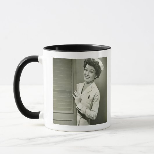 Mug Infirmière de piaulement (Gauche)