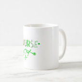 Mug Infirmière de salle d'opération OR Stéthoscope Trè (Devant droit)