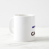 Mug Infirmière de santé mentale actionnée par la (Devant gauche)