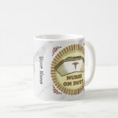 Mug Infirmière de service (Devant droit)