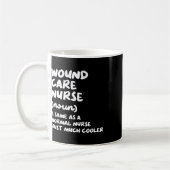 Mug Infirmière de soins de santé Définition Infirmière (Gauche)