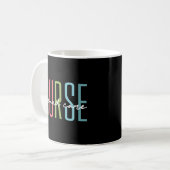 Mug Infirmière de soins de santé Infirmière de blessur (Devant gauche)