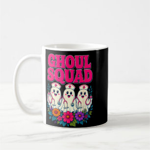 Mug Infirmière d'équipe de goule Halloween fantôme équ
