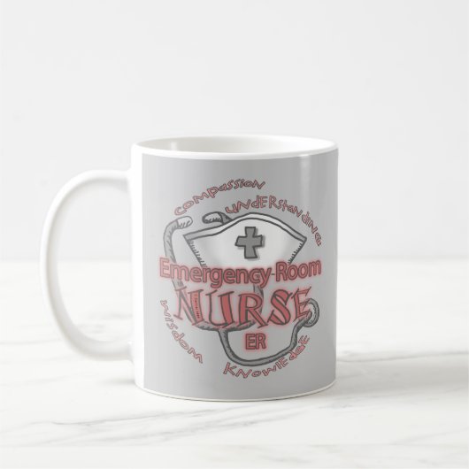Mug Infirmière des urgences Axiom (Gauche)