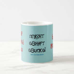 Mug Infirmière déshéritée par sommeil ! - Poste de