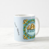 Mug Infirmière devise arc-en-ciel (Devant droit)