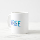 Mug Infirmière diplômée (Devant gauche)