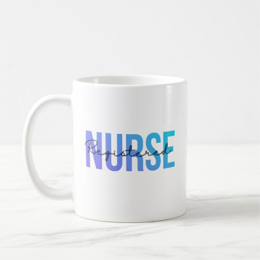 Mug Infirmière diplômée (Gauche)