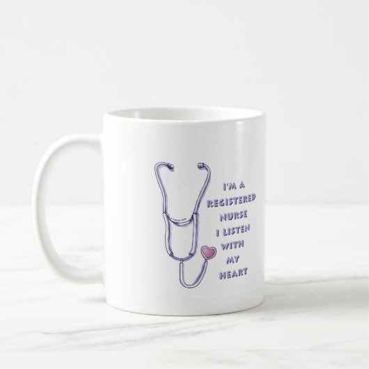 Mug Infirmière diplômée d'État (Gauche)
