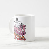Mug Infirmière diplômée éffrayante Infirmière sage-fem (Devant gauche)