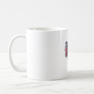 Mug Infirmière diplômée modèle de t-shirt vintage vect