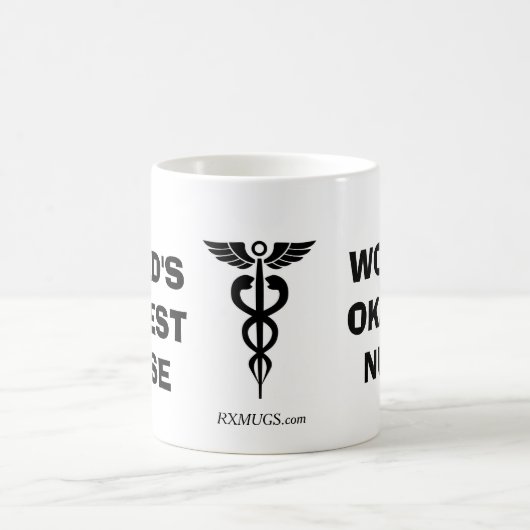 Mug Infirmière d'Okayest du monde (Centre)