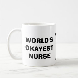 Mug Infirmière d'Okayest du monde