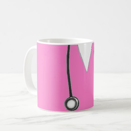 Mug Infirmière drôle (Devant gauche)