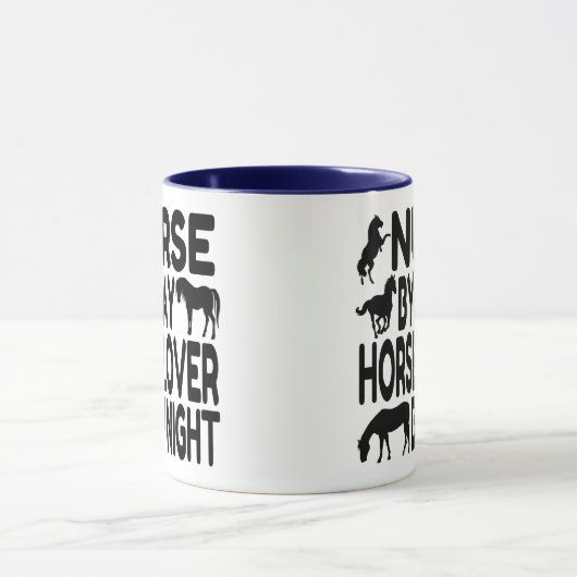 Mug Infirmière du Cheval (Centre)
