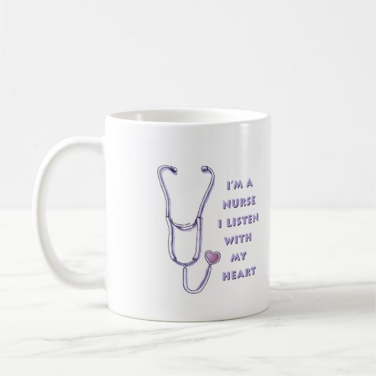 Mug Infirmière du cœur (Gauche)