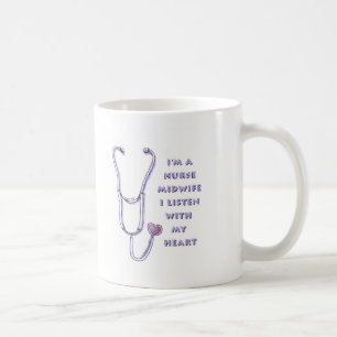 Mug Infirmière du Coeur stéthoscope