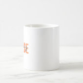 Mug Infirmière d'urgence Life Gras Typographie (Centre)
