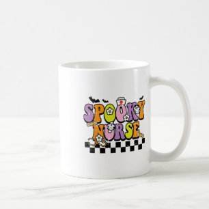Mug Infirmière Éffrayante super Retro Infirmière d'Hal