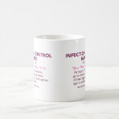Mug Infirmière en Contrôle des Infections Définition – (Centre)