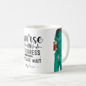 Mug Infirmière en cours Personnalisée (Devant droit)