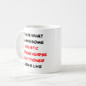 Mug infirmière en médecine holistique géniale (Devant gauche)